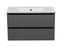 Edison Wood Gray Matte Bathroom Vanity Gray Matte 4