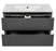 Edison Wood Gray Matte Bathroom Vanity Gray Matte 5