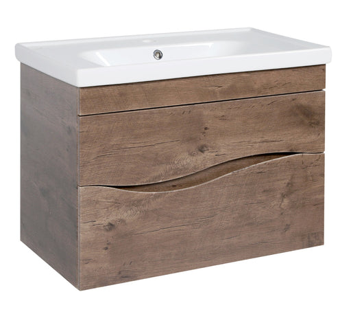 Wave Wood Rosewood  Bathroom Vanity Rosewood 1