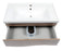 Wave Wood Rosewood  Bathroom Vanity Rosewood 5