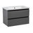 Edison Wood Gray Matte Bathroom Vanity Gray Matte 1