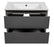 Edison Wood Gray Matte Bathroom Vanity Gray Matte 4