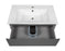 Edison Wood Gray Matte Bathroom Vanity Gray Matte 6