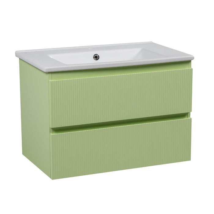 Edison Wood Pistachio Bathroom Vanity Pistachio 1