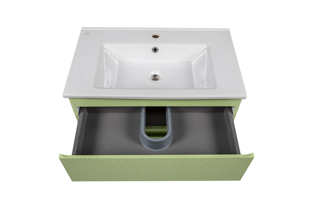 Edison Wood Pistachio Bathroom Vanity Pistachio 6