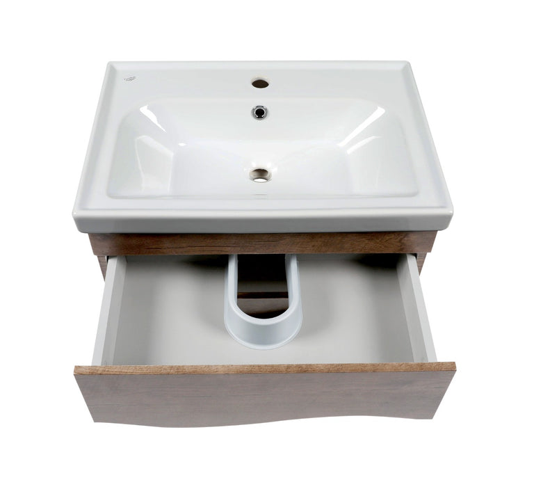 Wave Wood Rosewood Bathroom Vanity Rosewood 6
