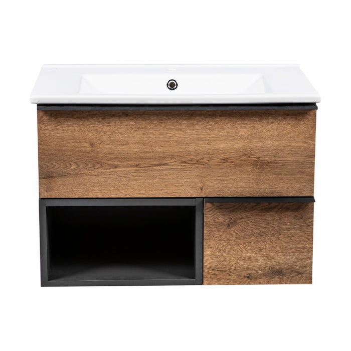 Monroe Wood Antracite Alicante Bathroom Vanity Antracite Alicante 5