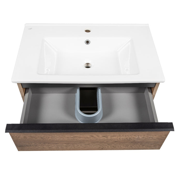 Monroe Wood Antracite Alicante Bathroom Vanity Antracite Alicante 6