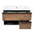 Monroe Wood Antracite Alicante Glossy Bathroom Vanity Antracite Alicante Glossy 4