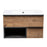 Monroe Wood Antracite Alicante Glossy Bathroom Vanity Antracite Alicante Glossy 5