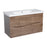 Wave Wood Rosewood  Bathroom Vanity Rosewood 1