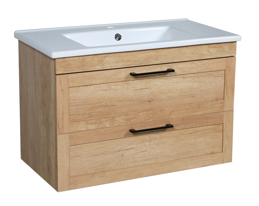 Palm Beach Wood Teak Natural  Bathroom Vanity Teak Natural 1