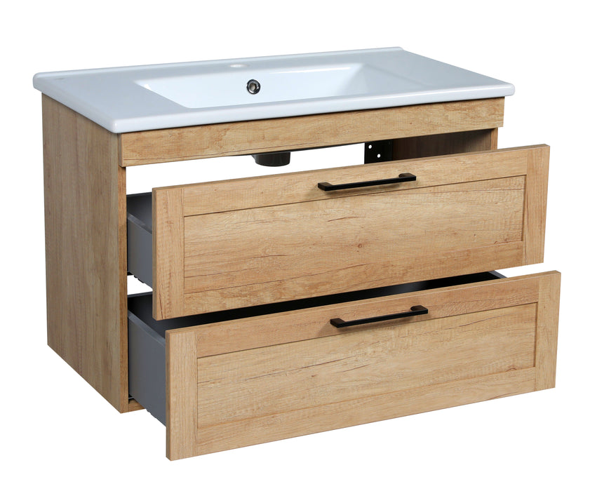 Palm Beach Wood Teak Natural  Bathroom Vanity Teak Natural 4