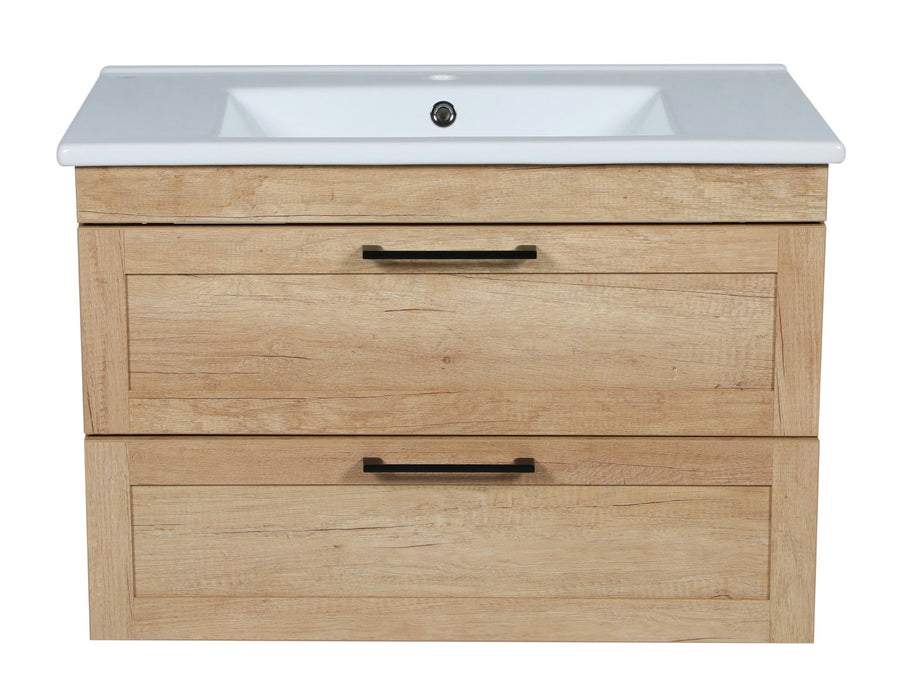 Palm Beach Wood Teak Natural Bathroom Vanity Teak Natural 4
