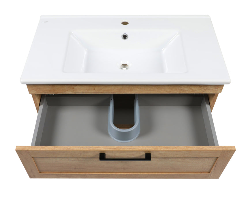 Palm Beach Wood Teak Natural  Bathroom Vanity Teak Natural 5