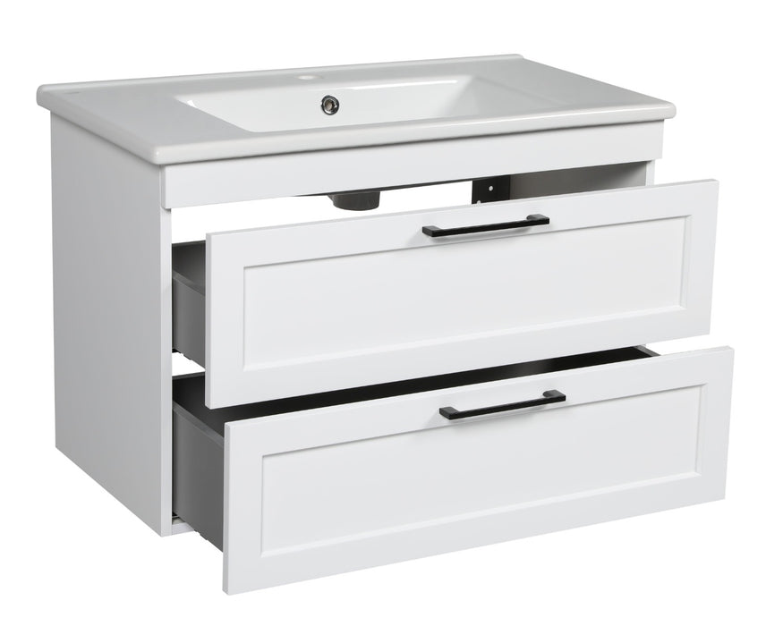 Palm Beach Wood Matte Glossy Bathroom Vanity Matte Glossy 3