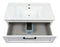 Palm Beach Wood White Matte Bathroom Vanity White Matte 3