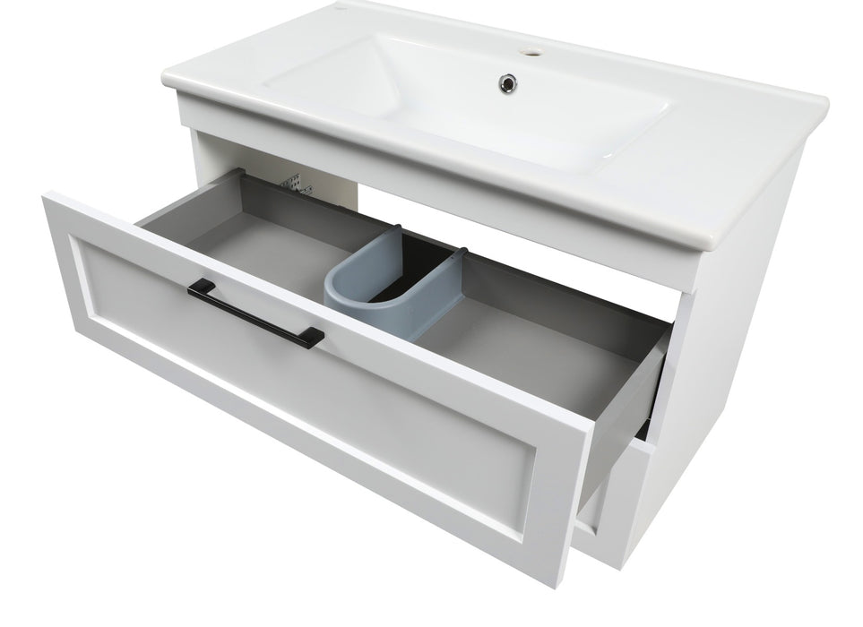 Palm Beach Wood Matte Glossy Bathroom Vanity Matte Glossy 7
