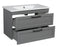 Palm Beach Wood Gray Matte Bathroom Vanity Gray Matte 3