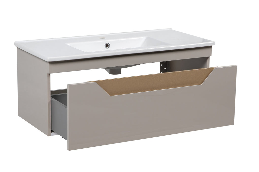 Troy Wood Mocha  Bathroom Vanity Mocha 3