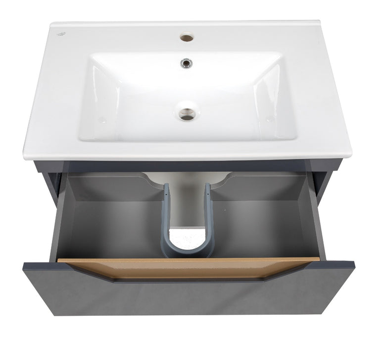 Troy Wood Graphite Glossy Bathroom Vanity Graphite Glossy 6