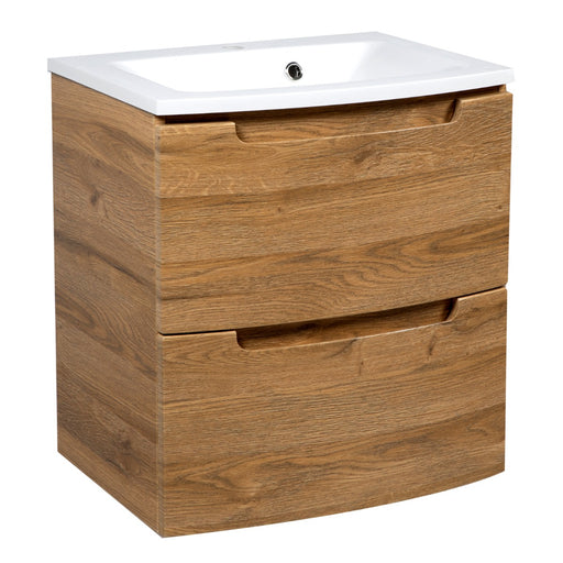 Delux Wood Teak Natural Bathroom Vanity Teak Natural 1