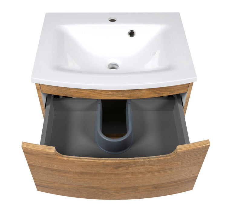 Delux Wood Teak Natural Bathroom Vanity Teak Natural 5