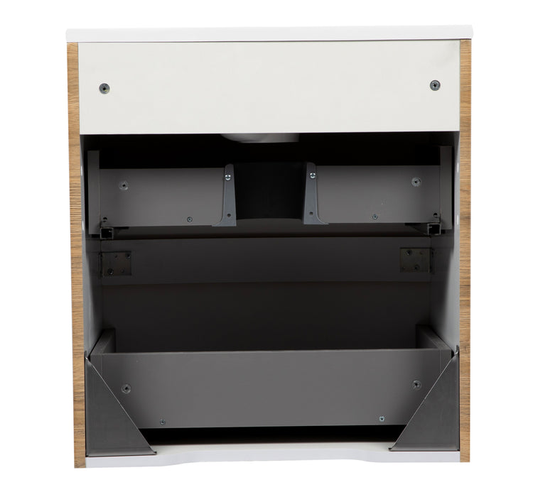 Delux Wood Teak Natural  Bathroom Vanity Teak Natural 5