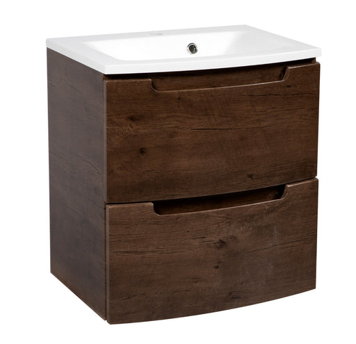 Delux Wood Rosewood Bathroom Vanity Rosewood 1