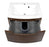 Delux Wood Rosewood  Bathroom Vanity Rosewood 4