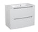 Delux Wood White Glossy Bathroom Vanity White Glossy 1