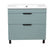 Trevi Wood Light Green Glossy Bathroom Vanity Light Green Glossy 4
