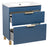 Trevi Wood Blue Matte Bathroom Vanity Blue Matte 2