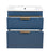 Trevi Wood Blue Matte Bathroom Vanity Blue Matte 3