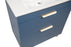 Trevi Wood Blue Matte Bathroom Vanity Blue Matte 5