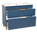 Trevi Wood Blue Matte Bathroom Vanity Blue Matte 2