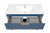 Trevi Wood Blue Matte Bathroom Vanity Blue Matte 5