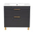 Trevi Wood Antracite  Bathroom Vanity Antracite 4