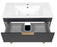 Trevi Wood Antracite  Bathroom Vanity Antracite 5