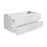 Leonardo Wood White Matte Bathroom Vanity White Matte 4