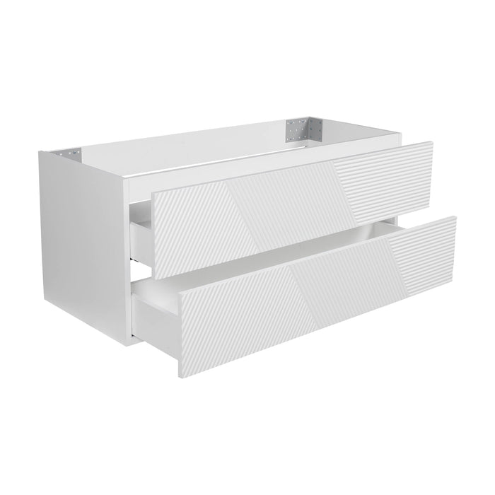 Leonardo Wood White Matte Bathroom Vanity White Matte 4