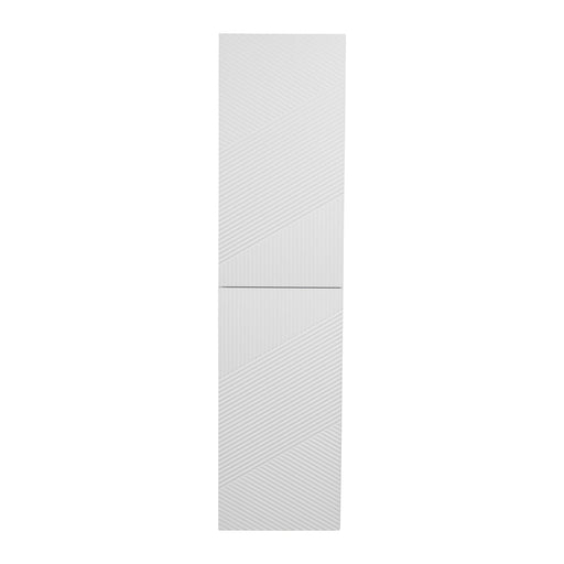 Leonardo Wood White Matte Bathroom Vanity White Matte 1