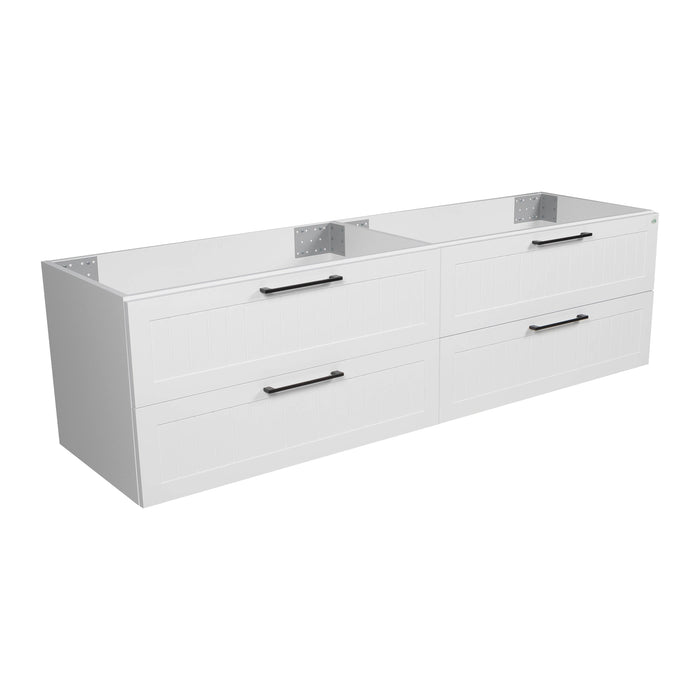 Raphael Wood White Matte Bathroom Vanity White Matte 3
