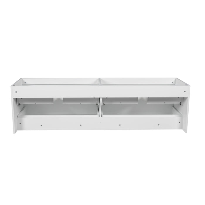 Raphael Wood White Matte Bathroom Vanity White Matte 5