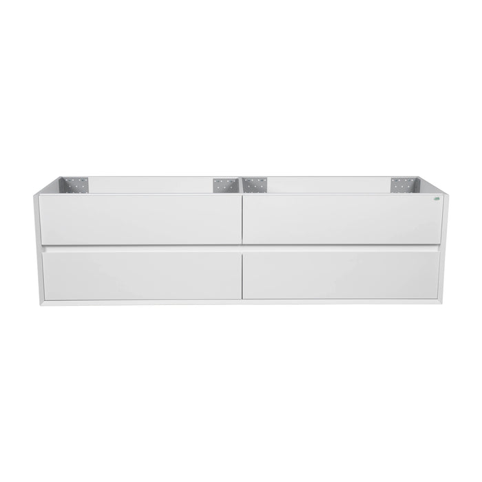Donato Wood White Matte Bathroom Vanity White Matte 1