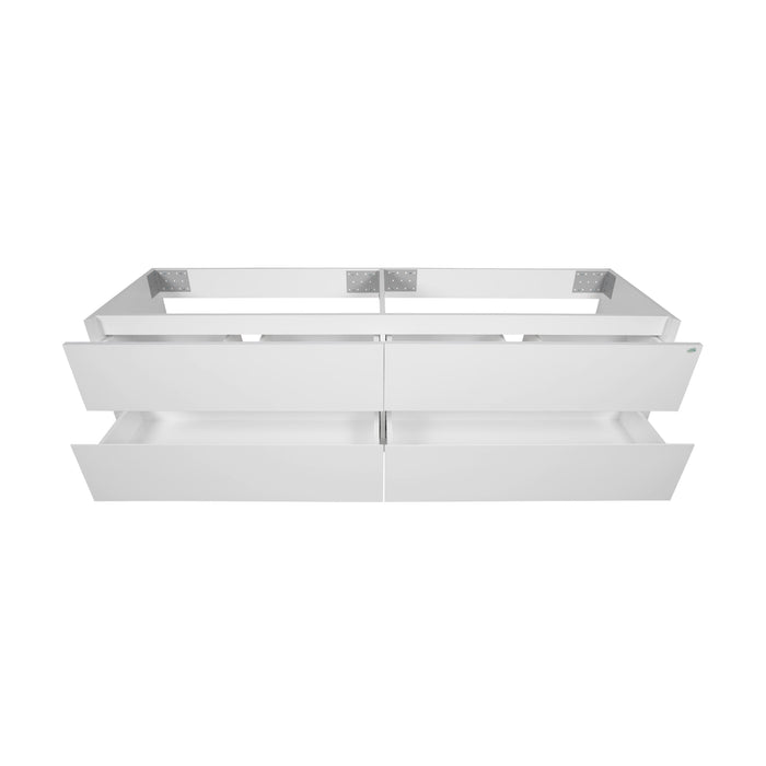 Donato Wood White Matte Bathroom Vanity White Matte 2