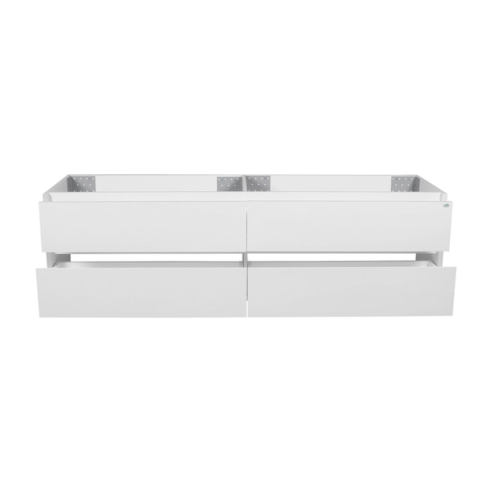 Donato Wood White Matte Bathroom Vanity White Matte 3