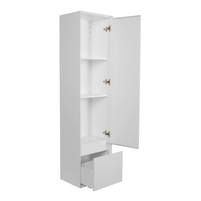 Donato Wood White Matte Bathroom Vanity White Matte 4