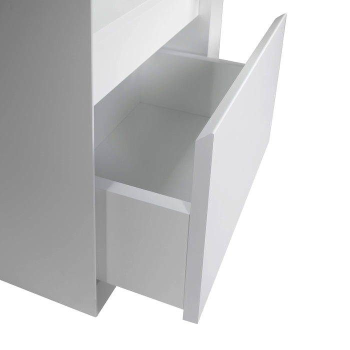 Donato Wood White Matte Bathroom Vanity White Matte 6