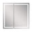 Summer Wood White Matte Medicine Cabinet White Matte 2